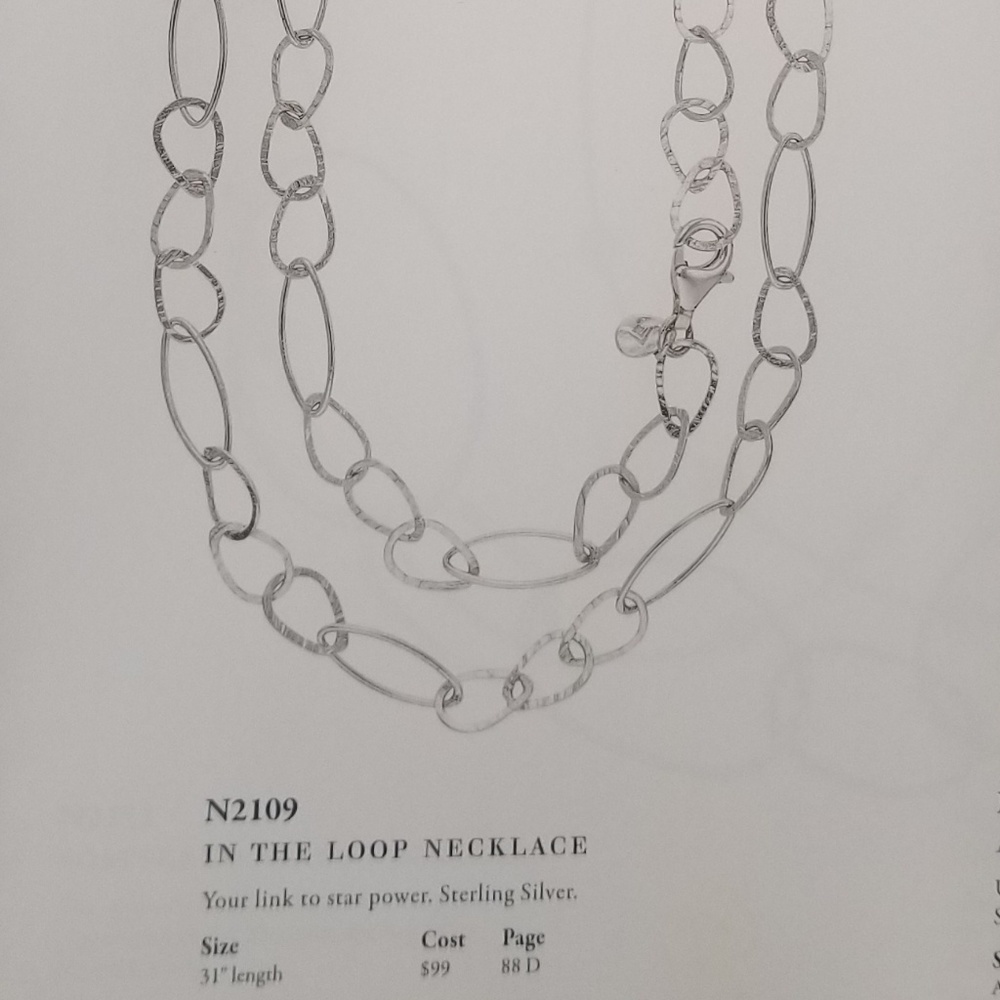 Silpada In The Loop Necklace - Picture 3 of 3